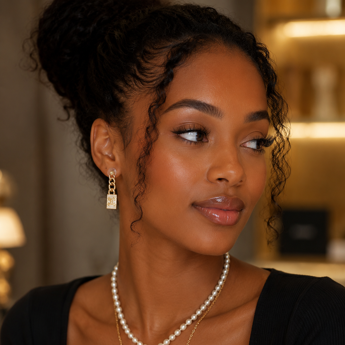 Chained Earrings